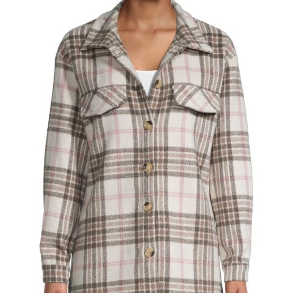 HL Affair Plaid Shirt Jacket